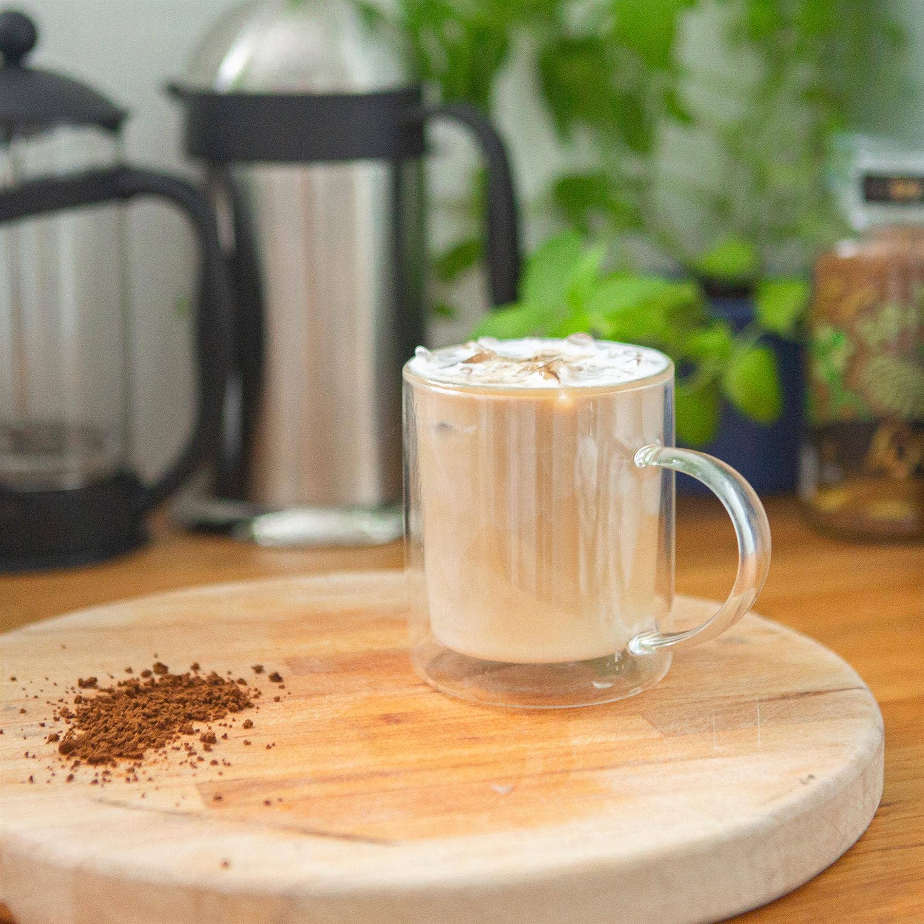 Rinkit Ltd - Wholesale Koffiemok - 360 ml dubbelwandige glazen mok - van Rink Drink1