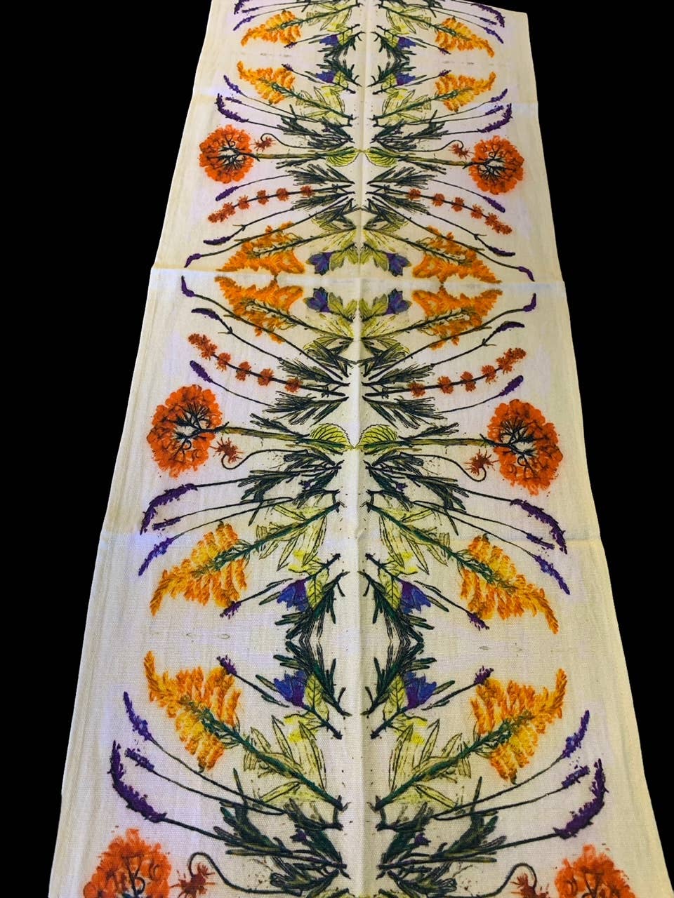 NINA J - Wholesale Table Runner - Table Runner 14"x72" - Wild Flowers2