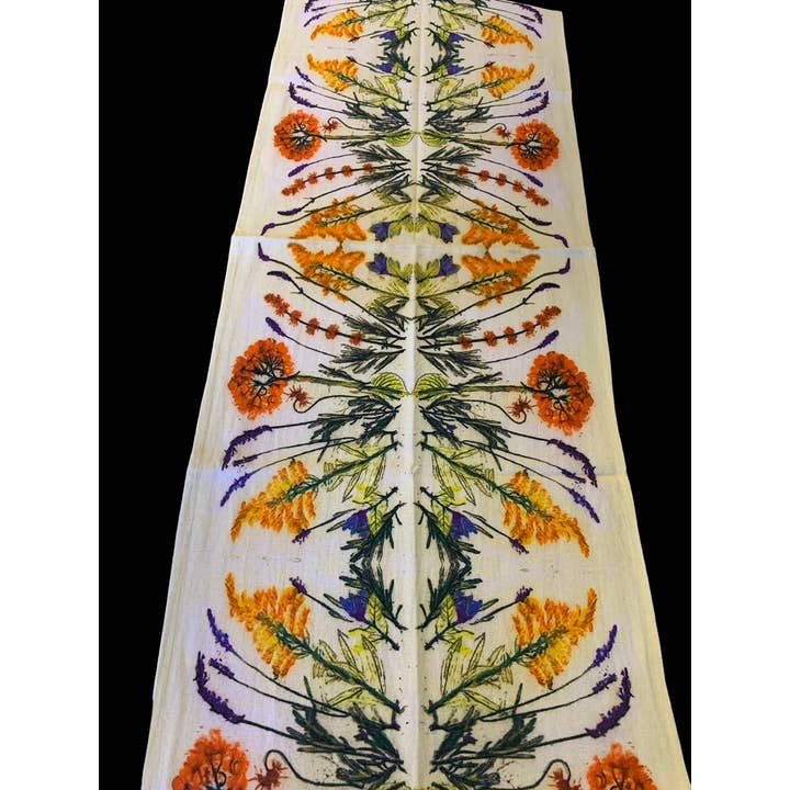 NINA J - Wholesale Table Runner - Table Runner 14"x72" - Wild Flowers2