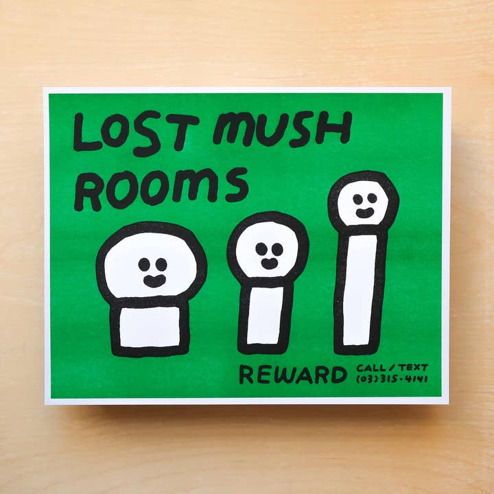 oitama - Wholesale Art Print - Art Print - Lost Mushroom0