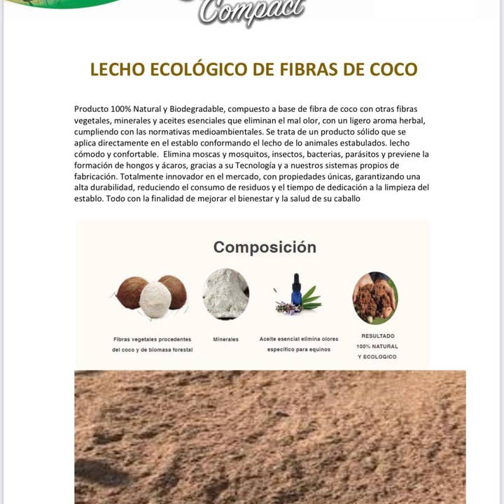 Natural Products Ecojass sl - Wholesale Pet Bed - Cat/Dog - Compact Sandbed by Ecojass1