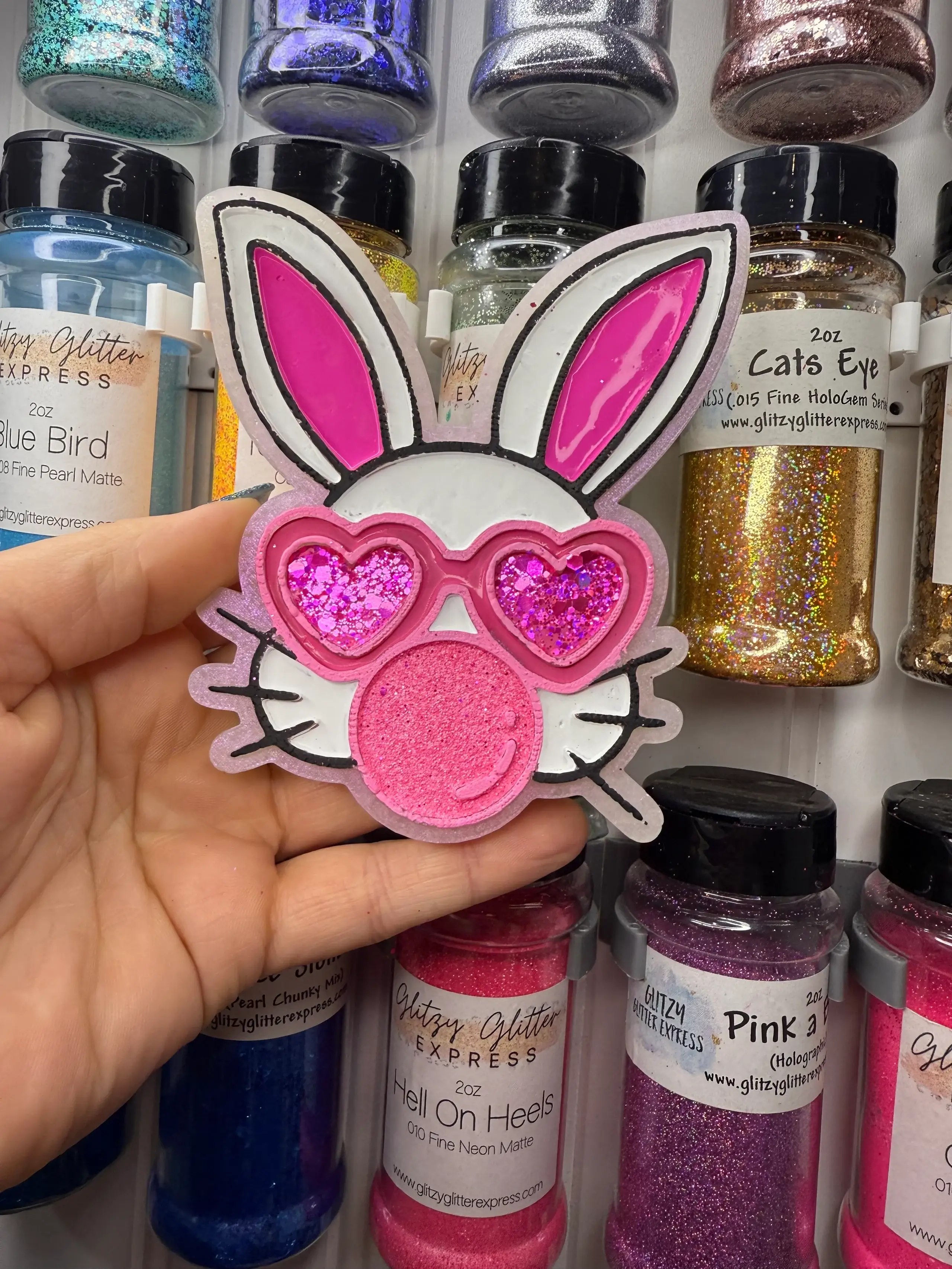 Sassy Fras Couture - Wholesale Car Freshener - Women's - Bubble Gum Bunny Car Freshie1