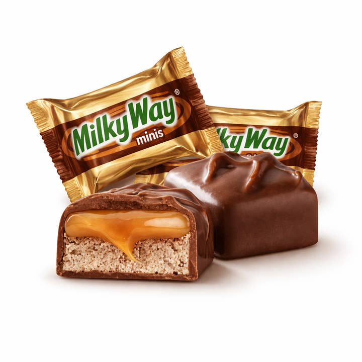 Milky Way Mini Bars Milk Chocolate Candy – Bulk Value Bag for wholesale by Candy In Bulk