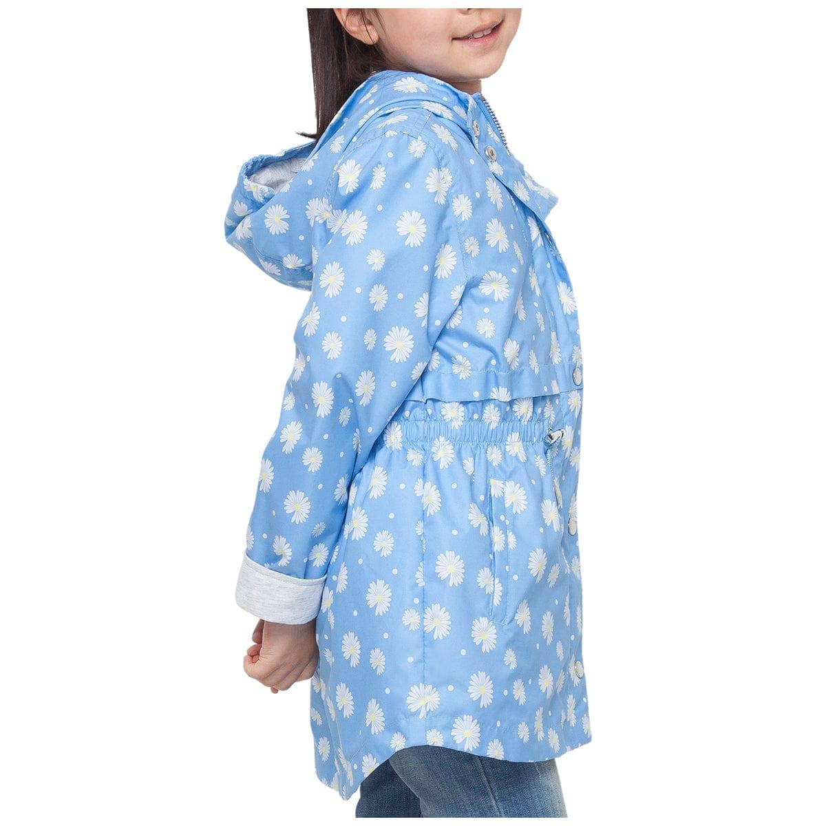 Rokka & Rolla - Wholesale Windbreaker - Kids - Girls' Light Rain Jacket Hooded Trench Coat14