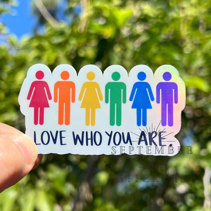 Gay Pride Sticker | Waterproof Sticker | Hydro Sticker | Wat for wholesale by September Sky Stickers