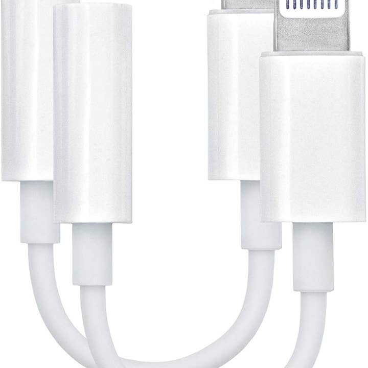 (Lot de 2) adaptateurs de prise casque 3,5 mm - Fonctionne avec iPhone pour la vente par UFO Topsz