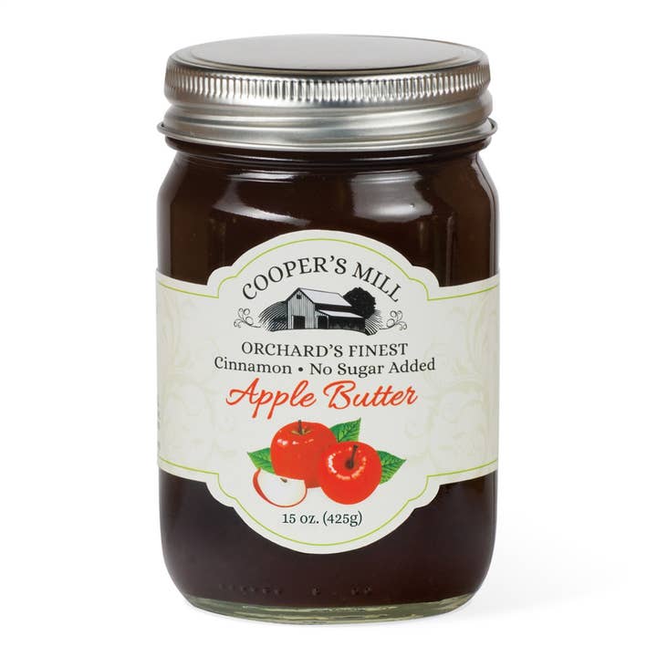 Orchard Reserve -Apple Butter with Cinnamon (No Sugar Added) for wholesale by Cooper's Mill