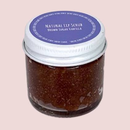 Natural Brown Sugar Vanilla Lip Scrub for wholesale by SensiSkins