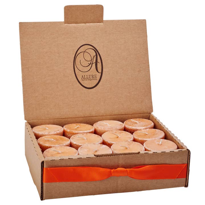 Allure Home Fragrance – wholesale Votive candle – Marmalade - 12-Count Bulk Votive Set