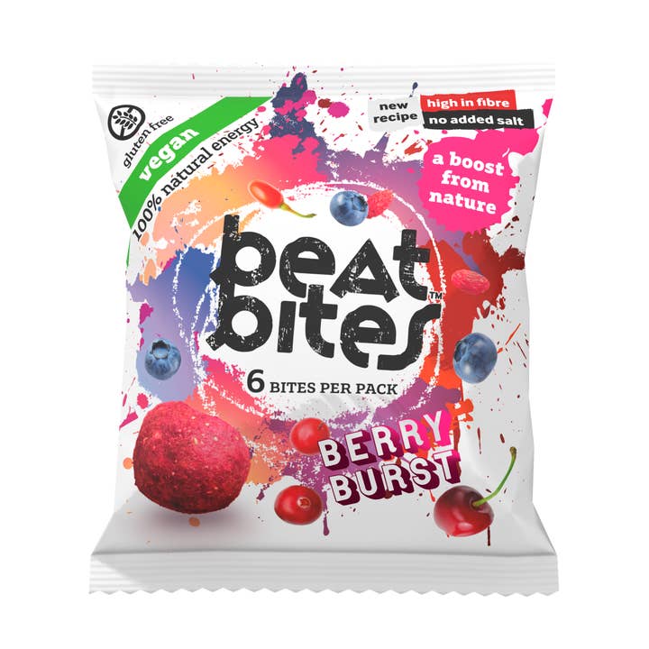 BeatBites Ltd - Venta al por mayor Barrita de aperitivo - Berry Burst 45g