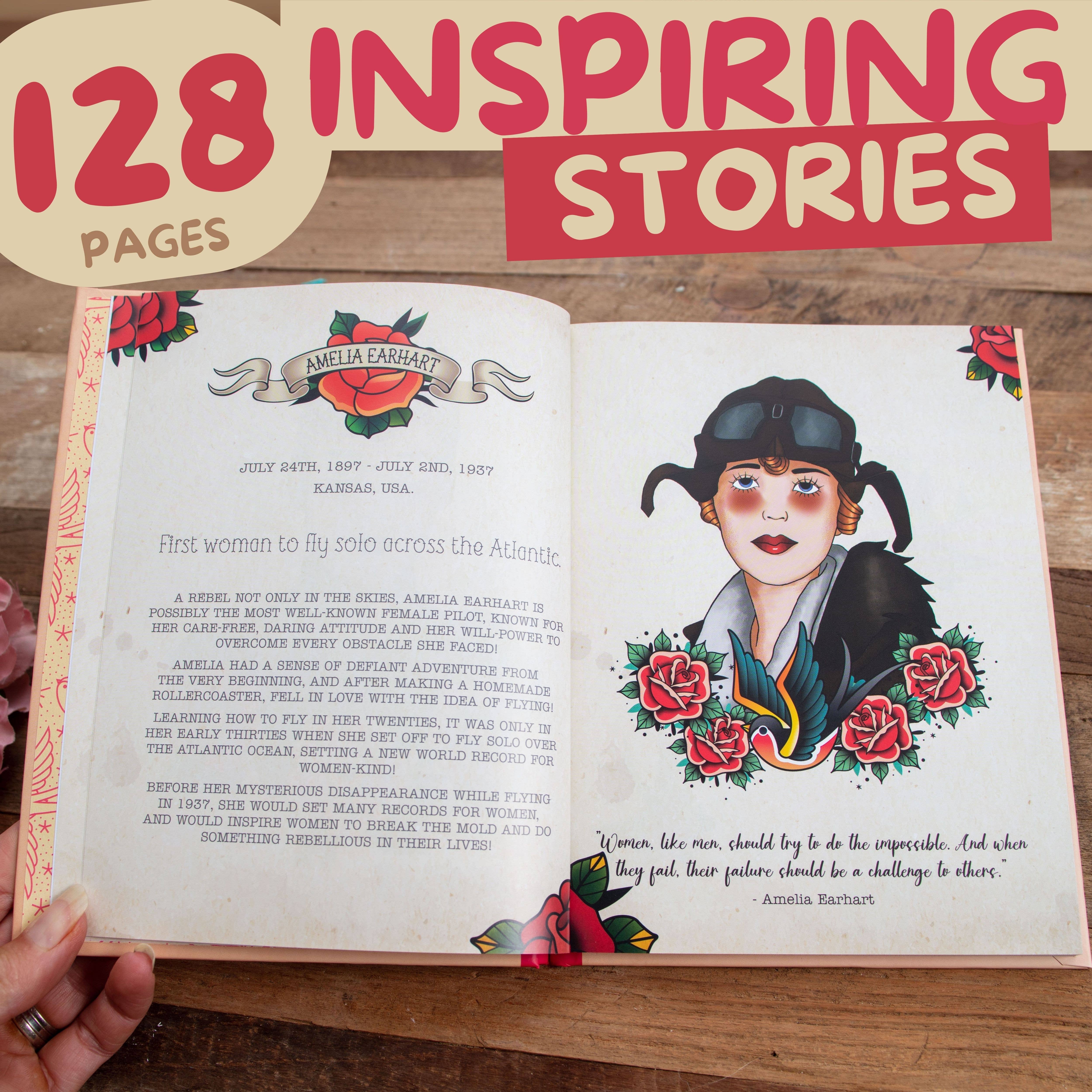 Boxer Gifts EU - Wholesale History & Geography Book - Be Inspired: Badass Women - Book3