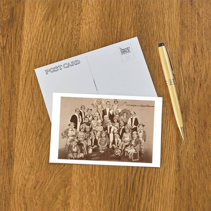 Found Image Press - Wholesale Postcard - Postcard CI-101 Schaefer's Midgets, Liliput Revue1