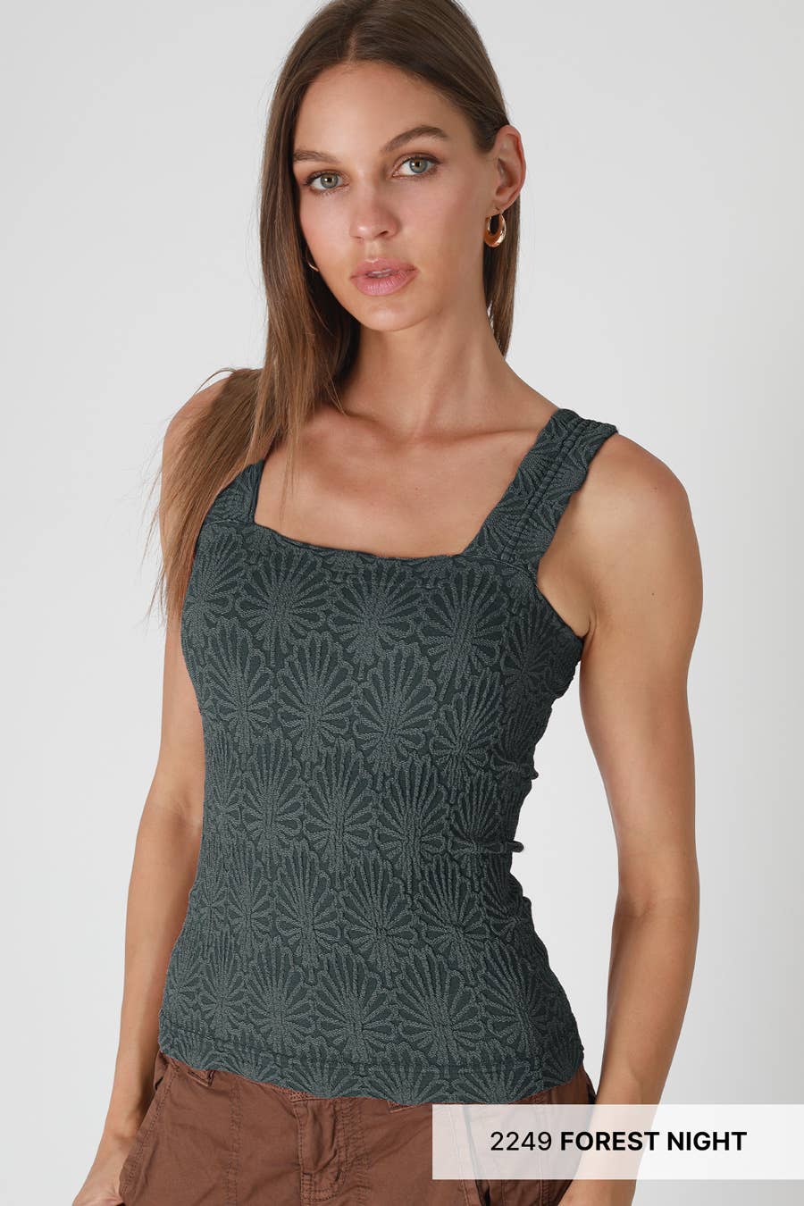 NIKIBIKI - Vente Haut en maille – femme - Haut carré texturé en dentelle NS841620