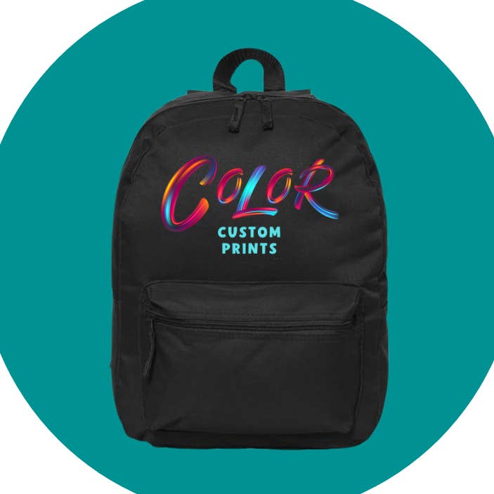 Custom Backpack for wholesale by Color Custom Prints