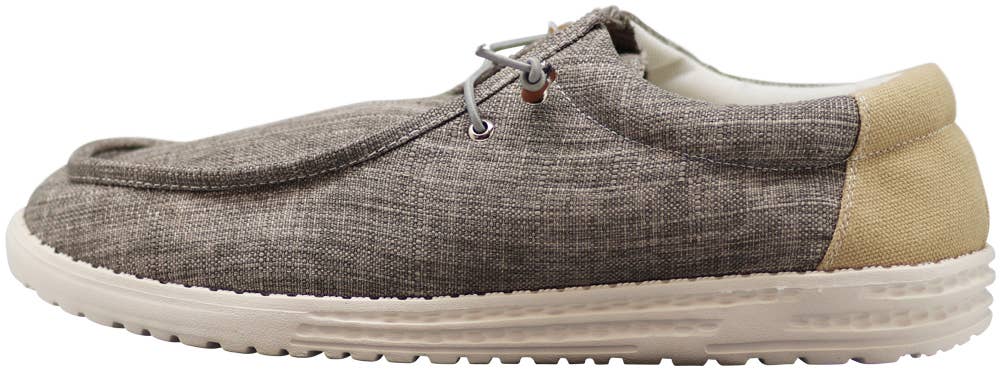 Eastern Off Price - Wholesale Boat Shoes - Men's - NORTY - Mens Lightweight Boat Shoe 41508 Khaki Brown1