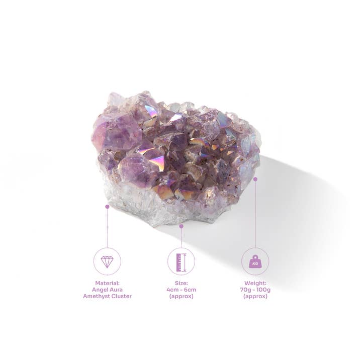 Myga - Wholesale Spiritual stone/crystal - Angel Aura Amethyst Cluster10