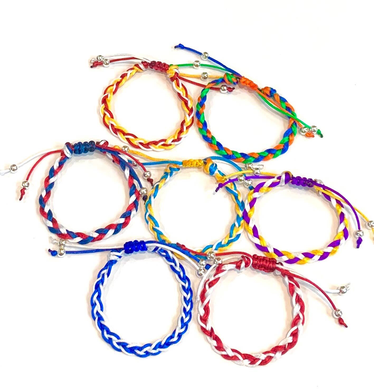 Bead Me Silly - Wholesale Woven/Braided Bracelet - CUSTOM School/Spirit Bracelet - Sports & Sorority & States8