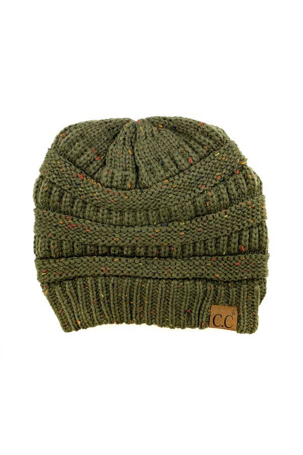 Suzie Q USA – wholesale Beanie – Women's – CC Cable Knit Beanie Tail Confetti Hat8