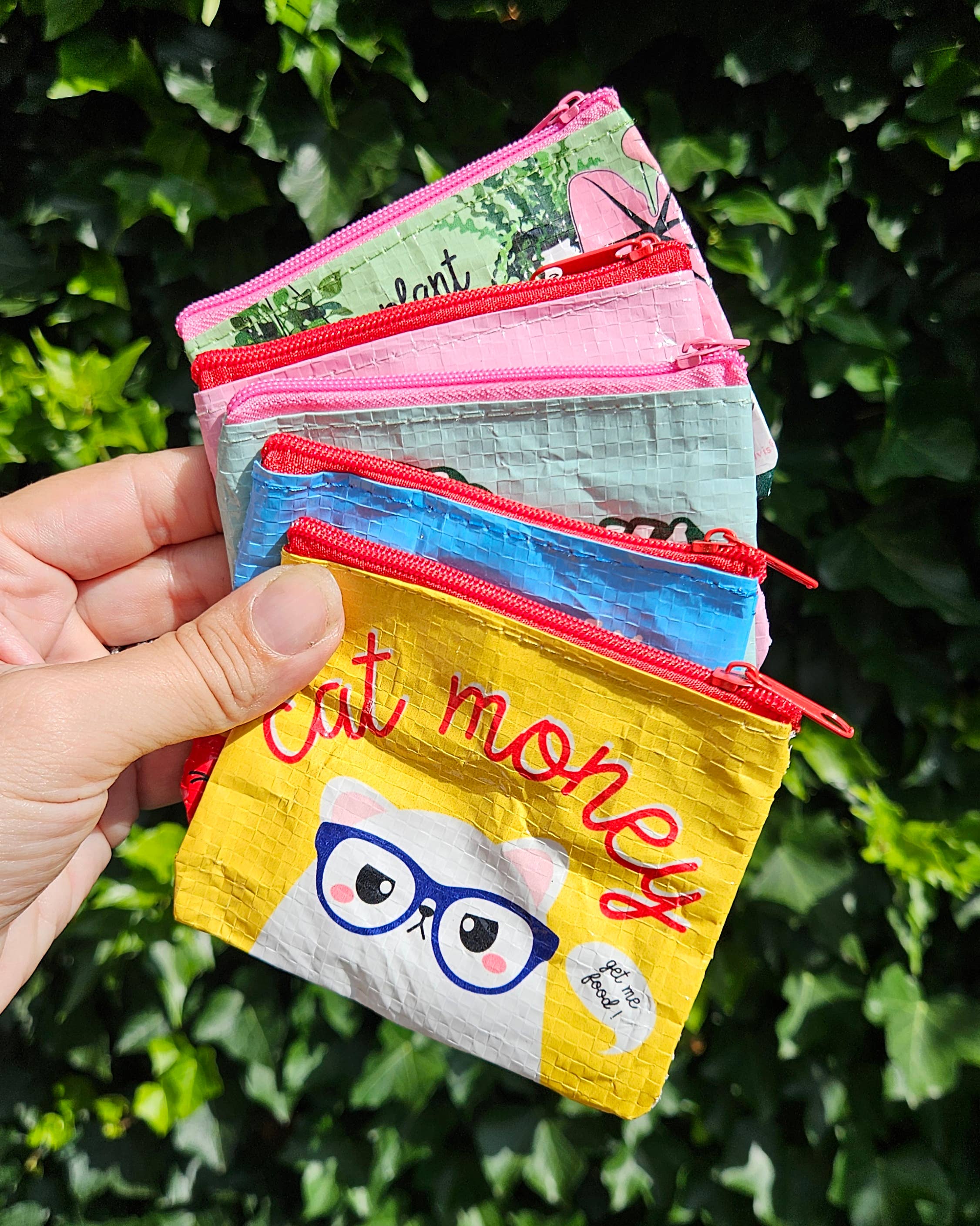 Studio Inktvis - Vendita all'ingrosso Portamonete - Unisex - Mini portafoglio portamonete con design a cassetta audio in plastica riciclata4