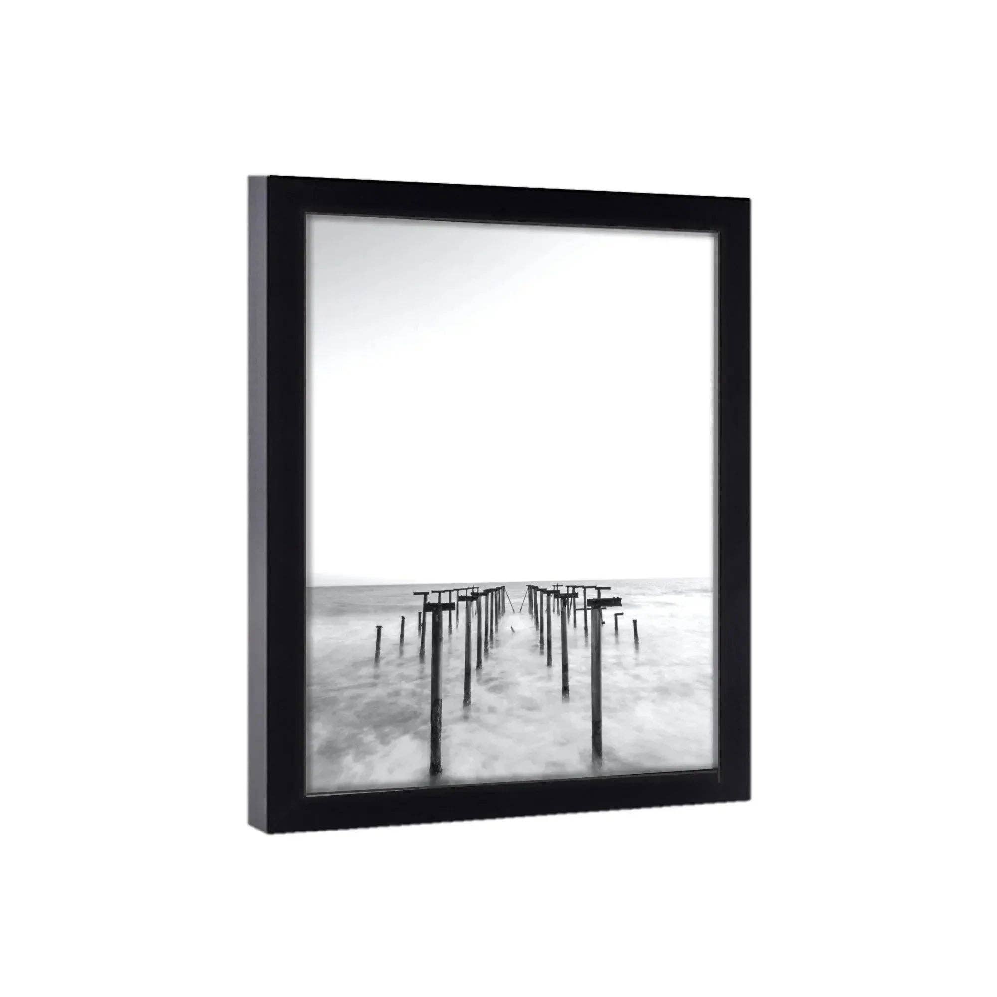 Modern Memory Design Picture Frames – Engroshandel Billedramme – Moderne 10x10 hvid billedramme med glas - træfotoramme3
