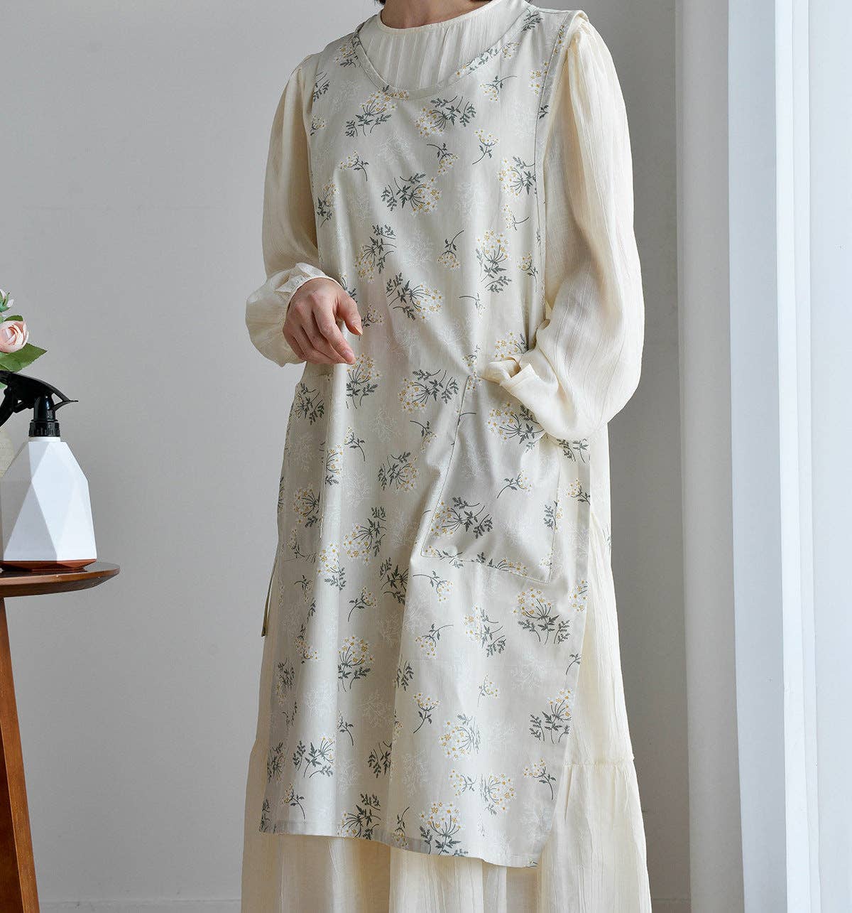 Gohobi （We cover U.S. import duties） - Wholesale Apron - Gohobi Japanese Style Waterproof Cotton Apron3