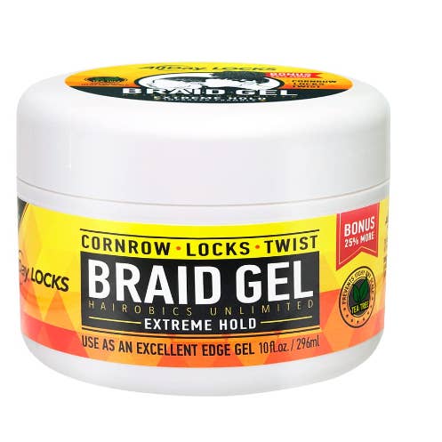 Majestic Wholesale - Wholesale Hair Styling Gel/Mousse - ALL DAY LOCKS BRAID GEL 10OZ 15OZ 64OZ BUCKET