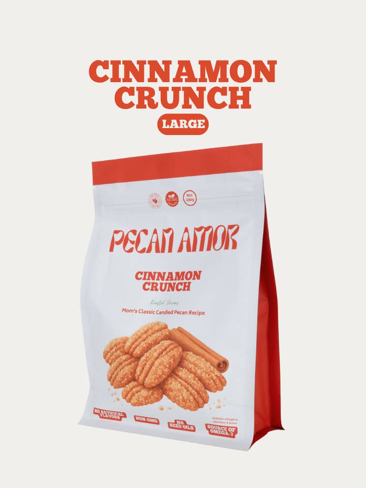 Großer Zimt-Crunch für den Großhandel von Pecan Amor