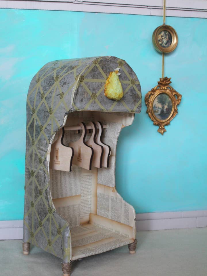 Art Deco-- Petit Wardrobe for wholesale by Brownstone Playhouse