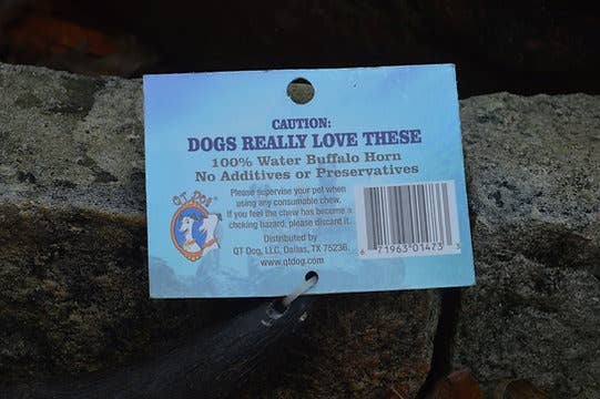 QT Dog, LLC - Wholesale Pet Treats - Dog - Buffalo Hornz7