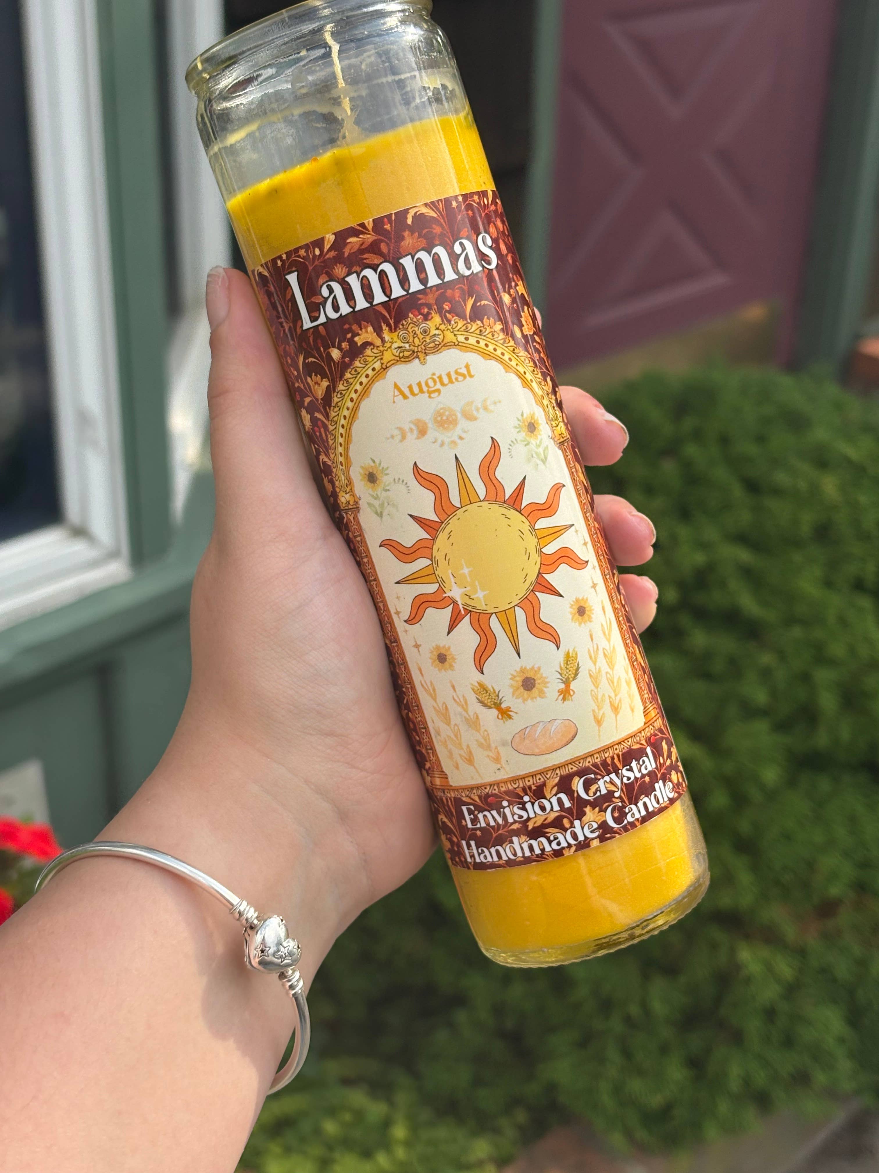 Envision Crystal - Venta al por mayor Velas en tarros - Lammas - Lughnasadh Edición Limitada Vela de 7 Días - Perfumada2
