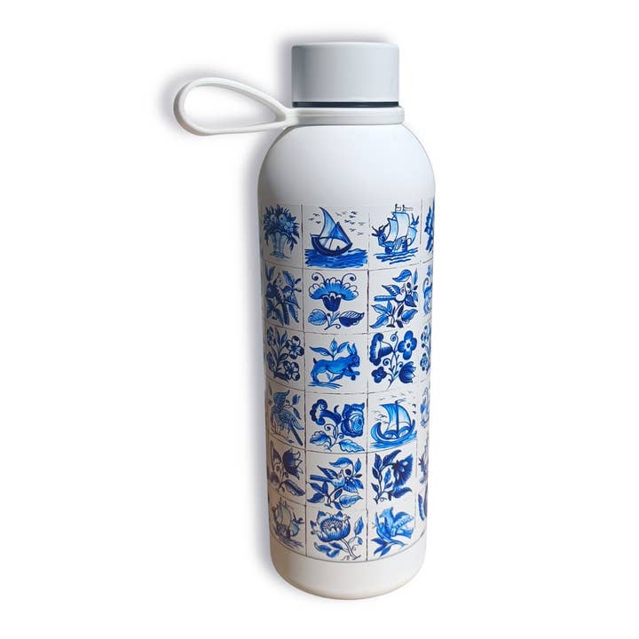 Terra Lusa - Wholesale Water Bottle - Tile Figure Thermal Bottle2