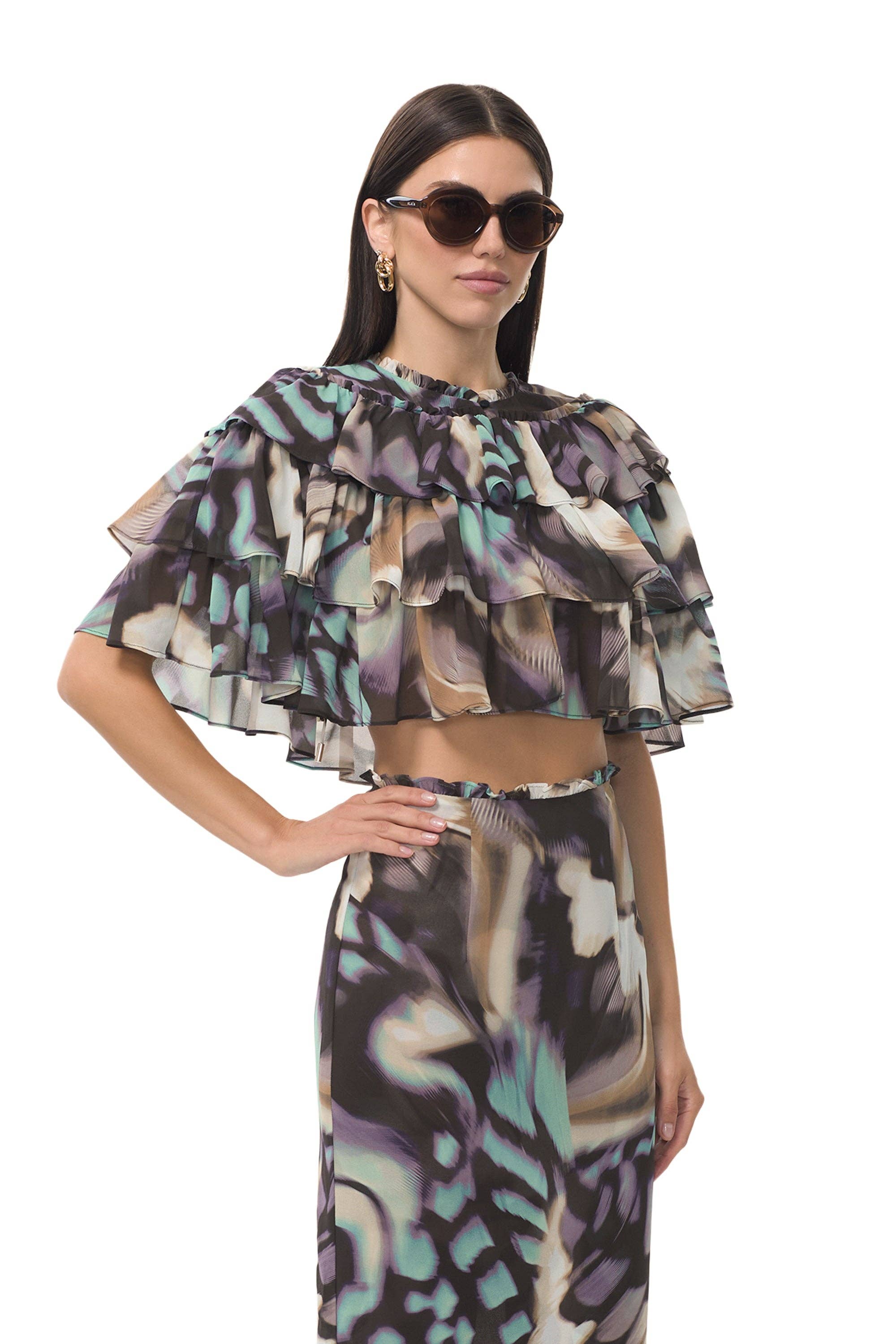 Manon Top - Feather Swirl for wholesale on Faire1