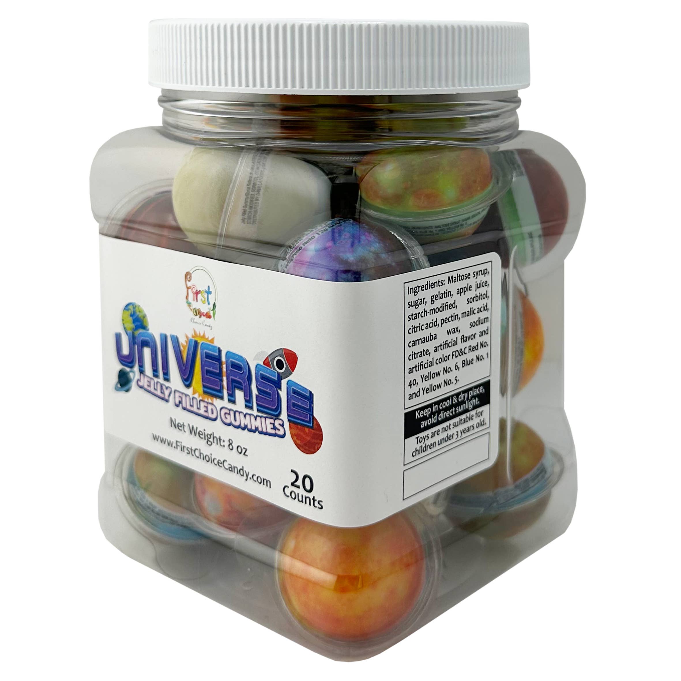 First Choice Candy - Wholesale Gummy - Jelly gevuld snoep - Snoep gevuld universum2