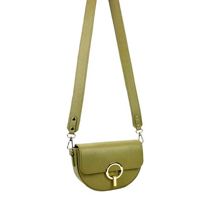 Chenson & Gorett - Wholesale Crossbody Bag - Women's - Women's Italian Leather Shoulder Bag with Twist Flap15