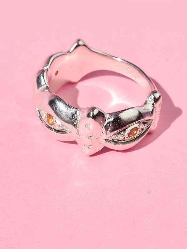 Annoushe jewelry - Wholesale Cocktail/Statement Ring - Witchy sterling silver ring2