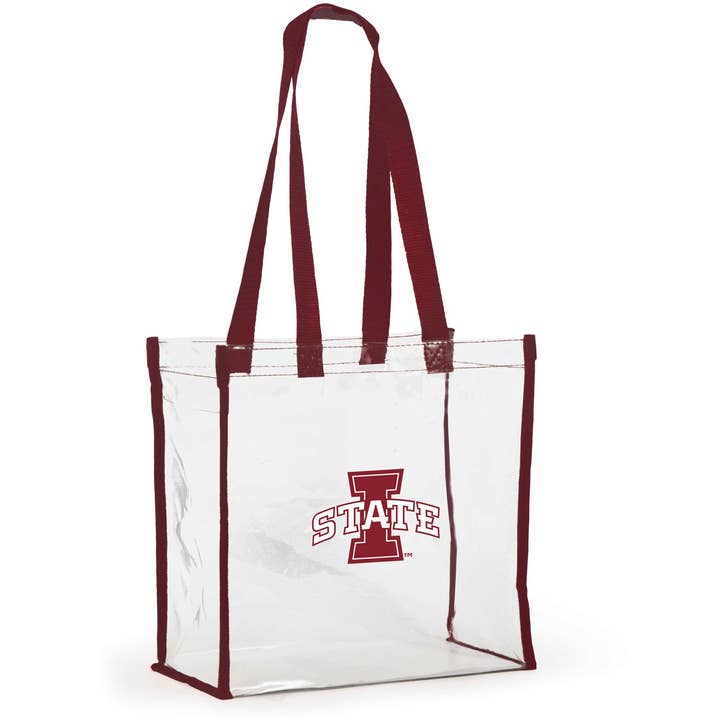 Clear Stadium Tote - Iowa State for wholesale by Desden