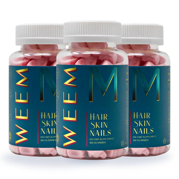 WEEM - Wholesale Oral Supplement/Vitamin - Hair, Skin & Nails Gummies – Grow Thicker, Fuller Hair5