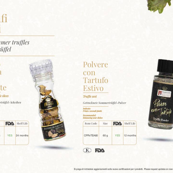 Metina SAS - Wholesale Dried Spice Mix - Summer truffle powder dispenser 60 g1