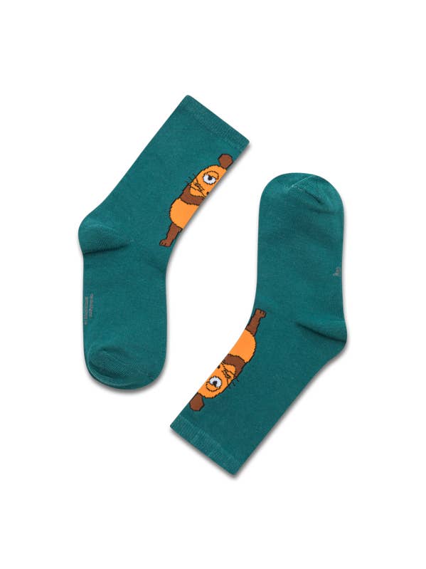 koaa — The Mouse “Wink” — Socks turquoise for wholesale by koaa