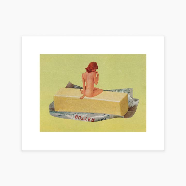 Julia Walck - Wholesale Art Print - BUTTER Art Print