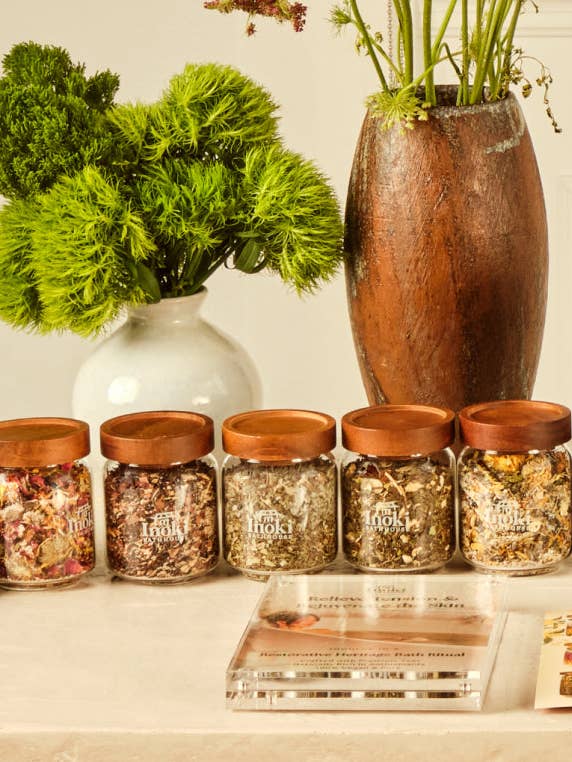 Tester Jar + Blend for wholesale by Inoki Bathhouse