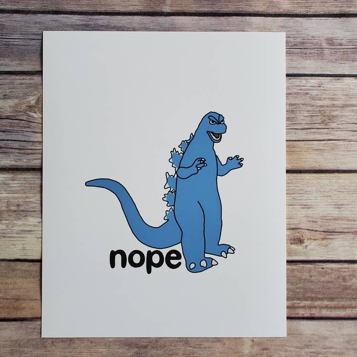 Nope Kaiju Monster Kunstdruck für den Großhandel von AnneArchy