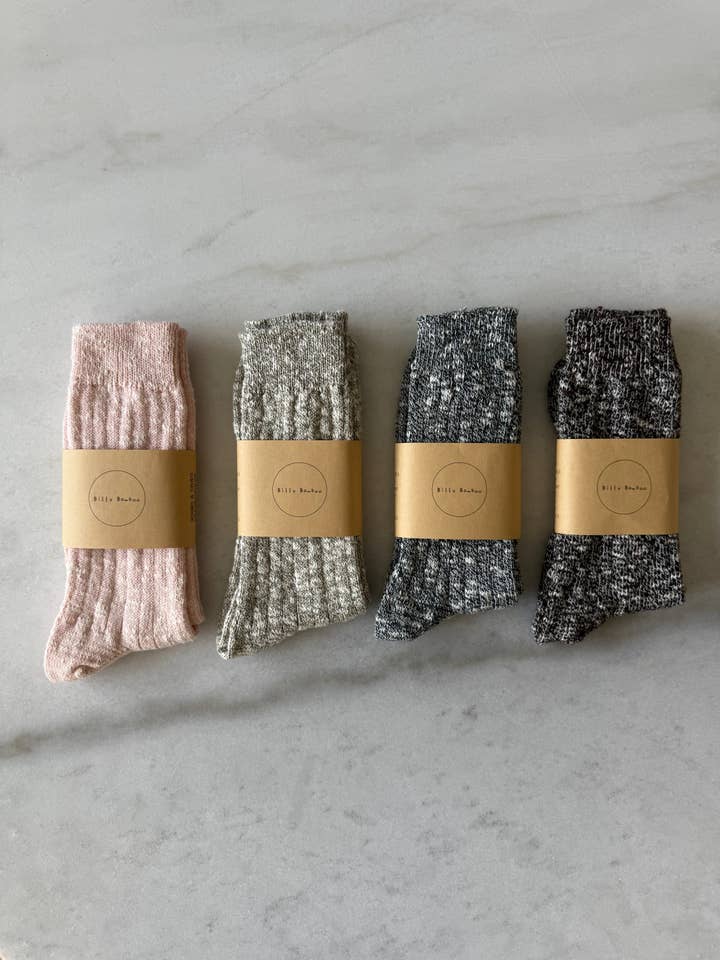 KANADA SLUB-BAUMWOLLSOCKEN für den Großhandel von Billy Bamboo