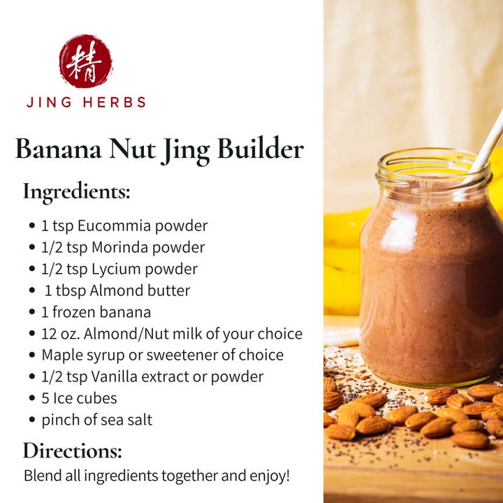 Banana Nut Jing Builder Recipe Bundle for wholesale by Jing Herbs