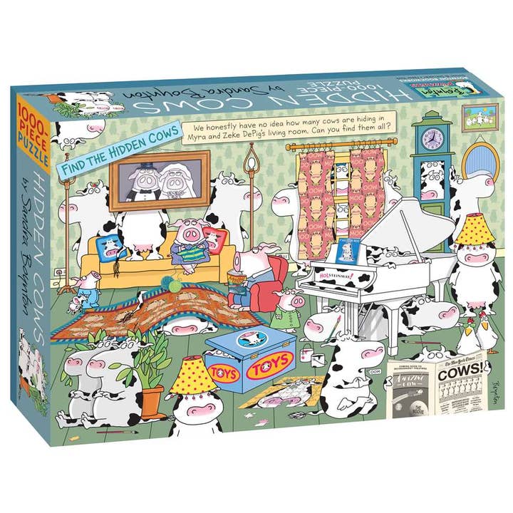 Simon & Schuster - Wholesale Book - Adult - Hidden Cows by Sandra Boynton