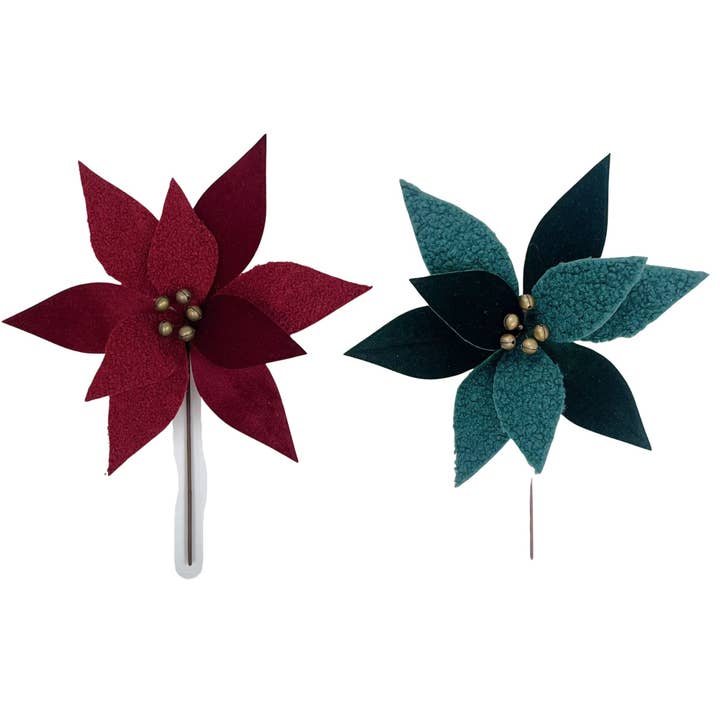CHOIX DE POINSETTIA SHERPA (ASSORTI) pour la vente par IH Casa Decor