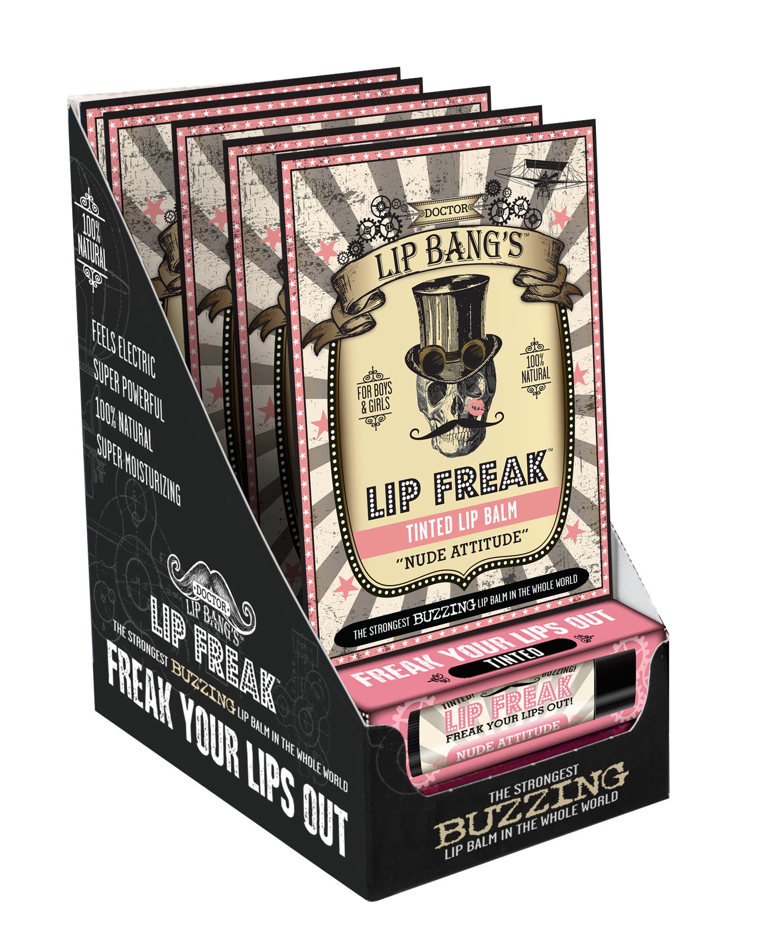 Doctor Lip Bang's - Wholesale Lip Balm - Nude Attitude Tinted Lip Balm3