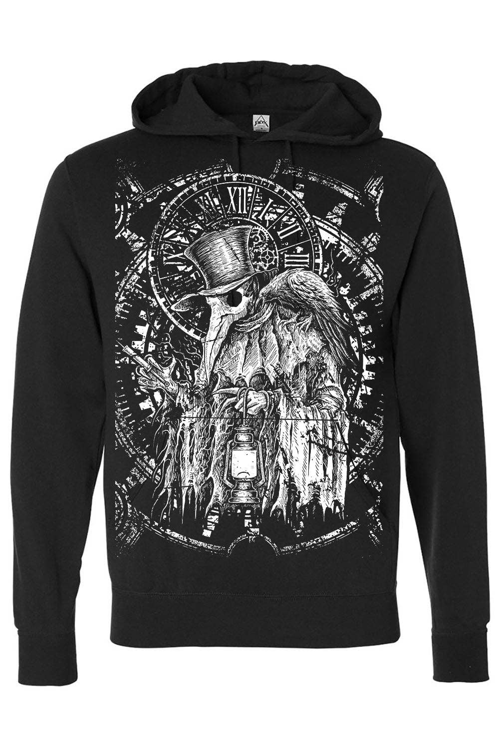 vampirefreaks – Großhandel Hoodie – Unisex – Clockwork Plague Doctor Hoodie [Reißverschluss oder Pullover]3