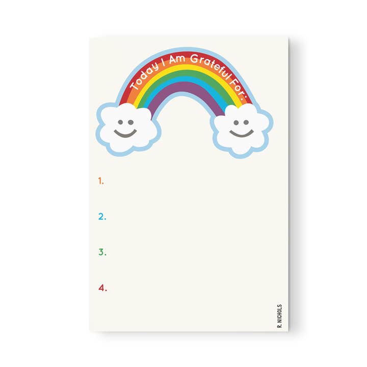 Gratipad arcobaleno per la vendita all'ingrosso da parte di R. Nichols Stationery & Gifts