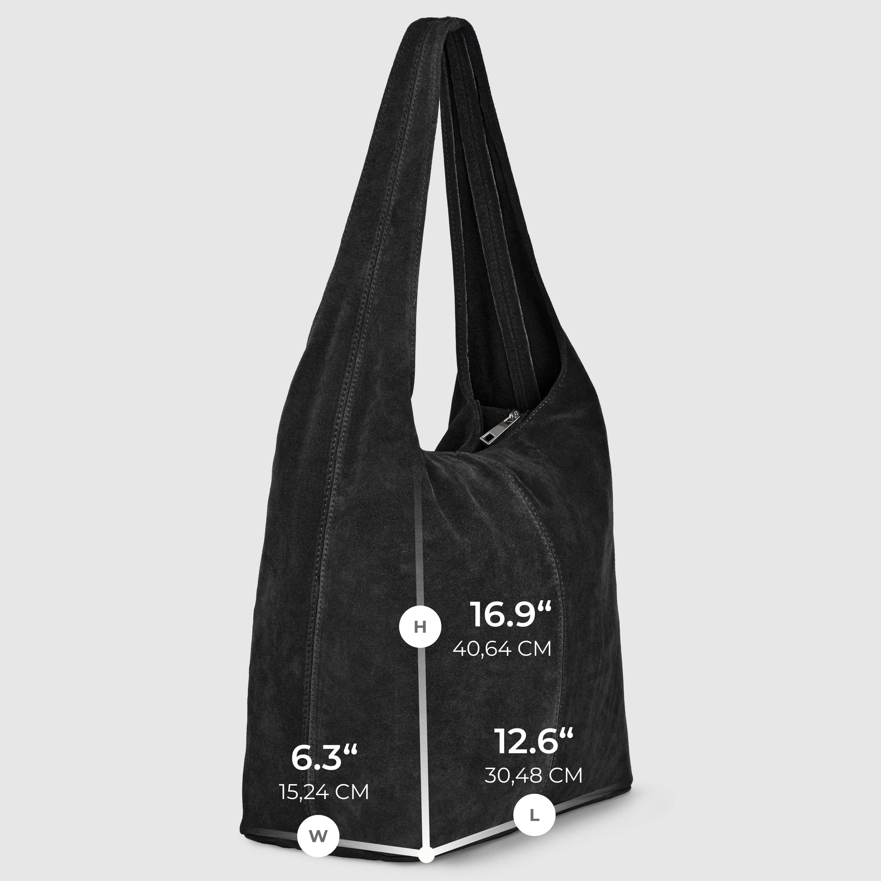 TAKEASY – wholesale Shoulder bag – women's – Suede Leather Hobo Bag2